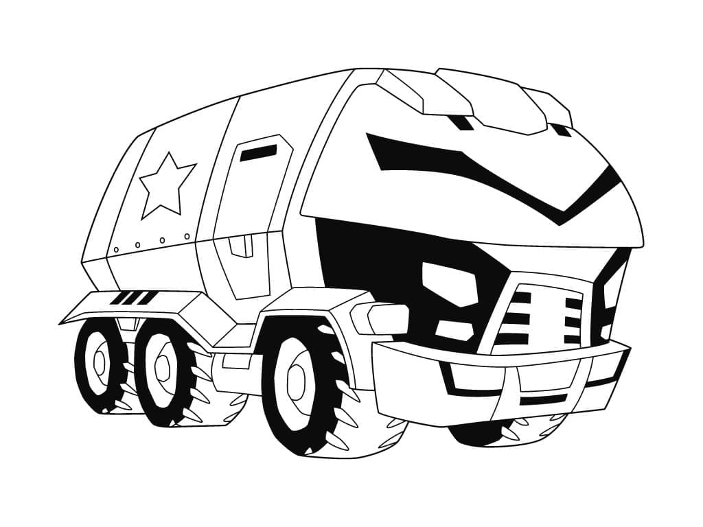 Desenho de Bulkhead de Transformers para Colorir
