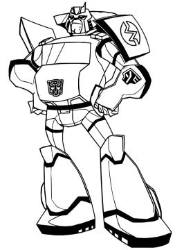 Desenho para Colorir do Transformers Gratuitamente