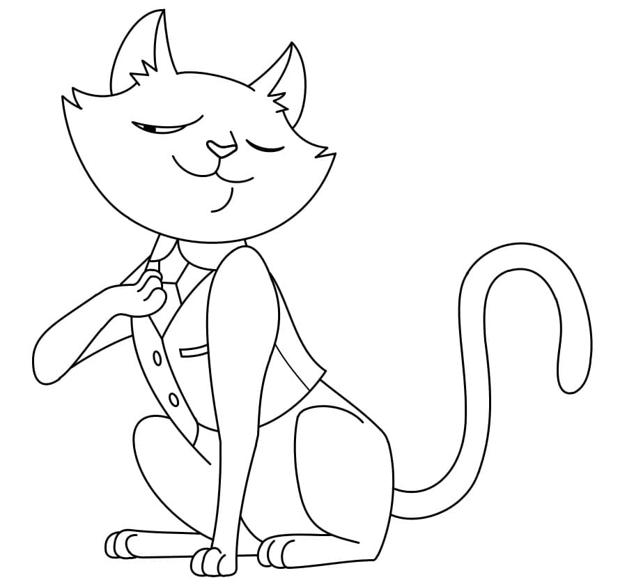 Desenho de Samantha de Trem Infinito para Colorir