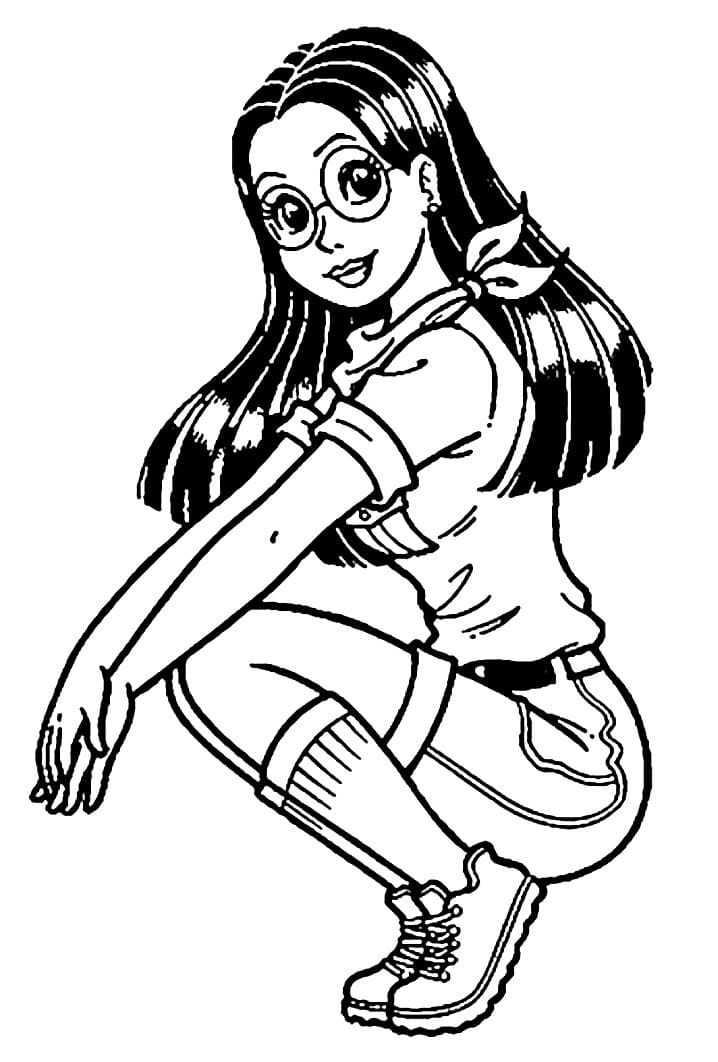 Baixar Pdf de Desenho Turma da Monica Jovem para Colorir