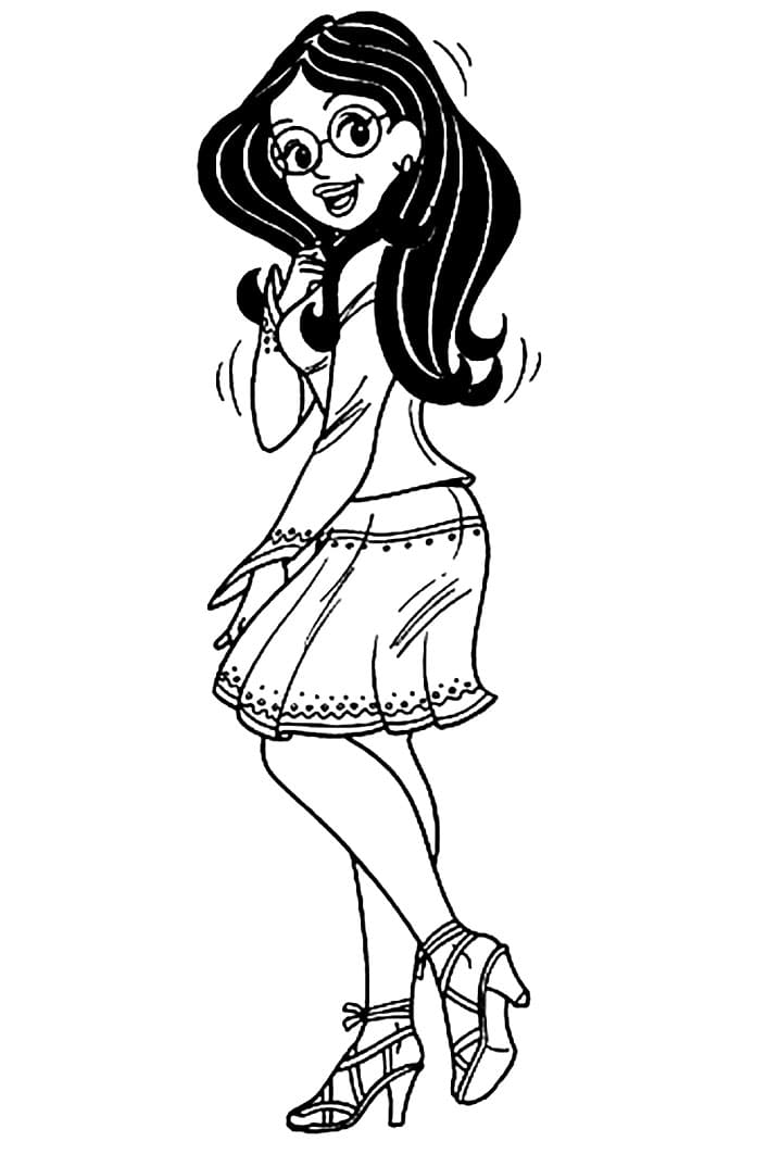 Desenho Imprimivel de Turma da Monica Jovem para Colorir