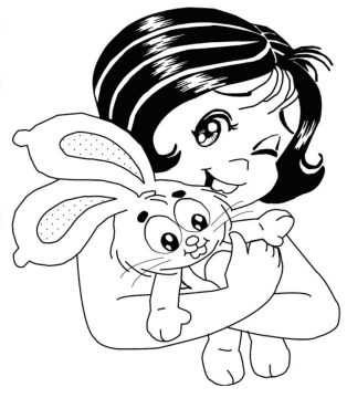 Desenho Mônica Jovem e Sansao para Colorir