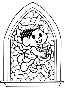Desenhos de Mônica Fofa para Colorir