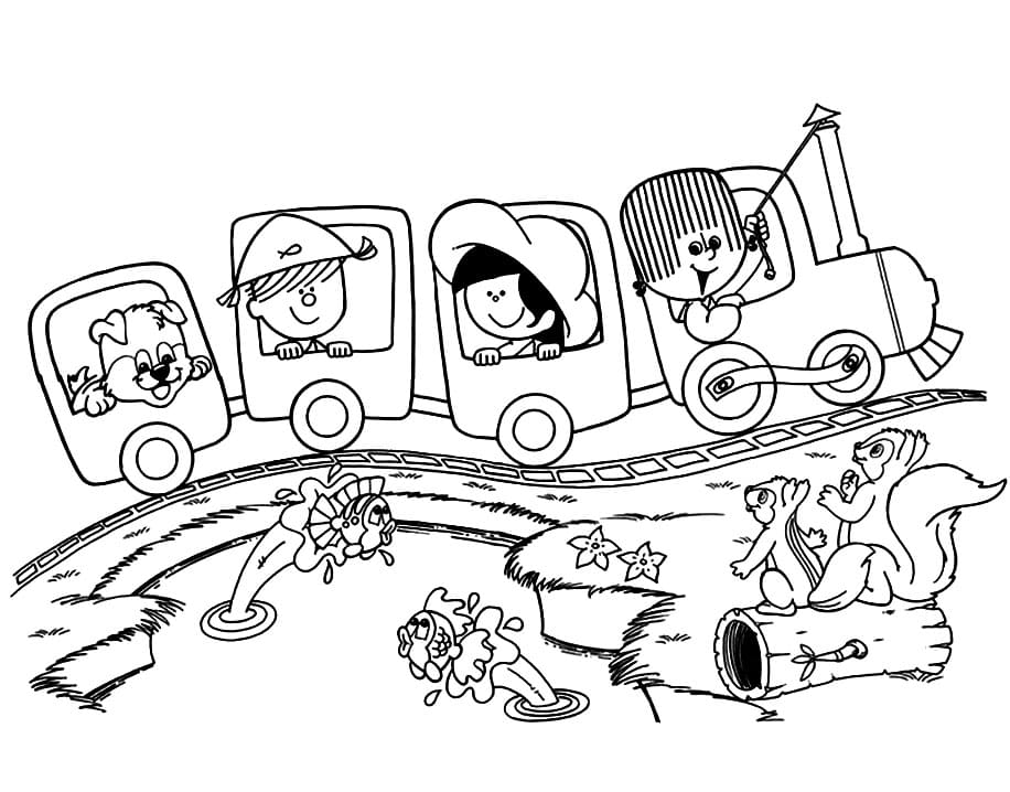 Desenho de Turma do Cristaozinho Bíblico para Colorir com Lápis de Cor