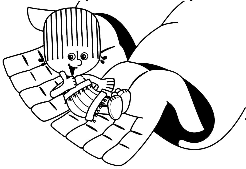 Desenho de Turma do Cristaozinho Infantil para Colorir com Lápis de Cor