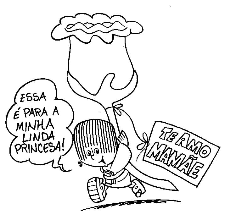 Desenho de Turma do Cristaozinho para Imprimir e Colorir