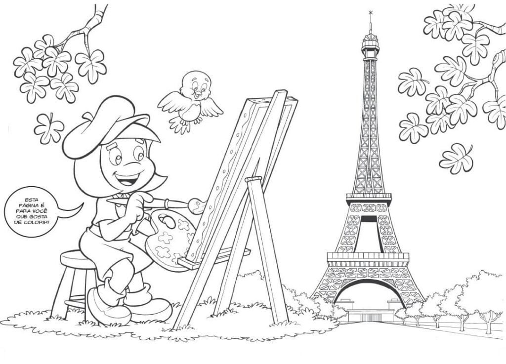 Desenho de Turminha da Graça para Colorir e Baixar