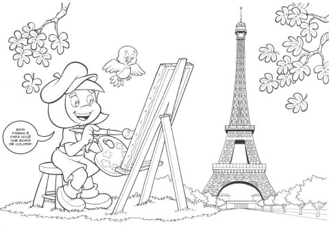 Desenho de Turminha da graça para Colorir e Baixar