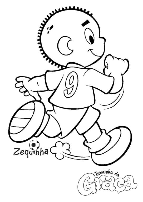 Desenho Zequinha para Colorir