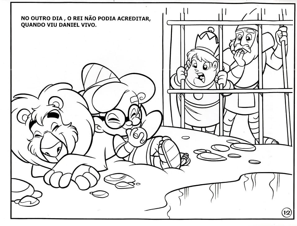 Desenho de Turminha Querubim Crianças para Imprimir Grátis