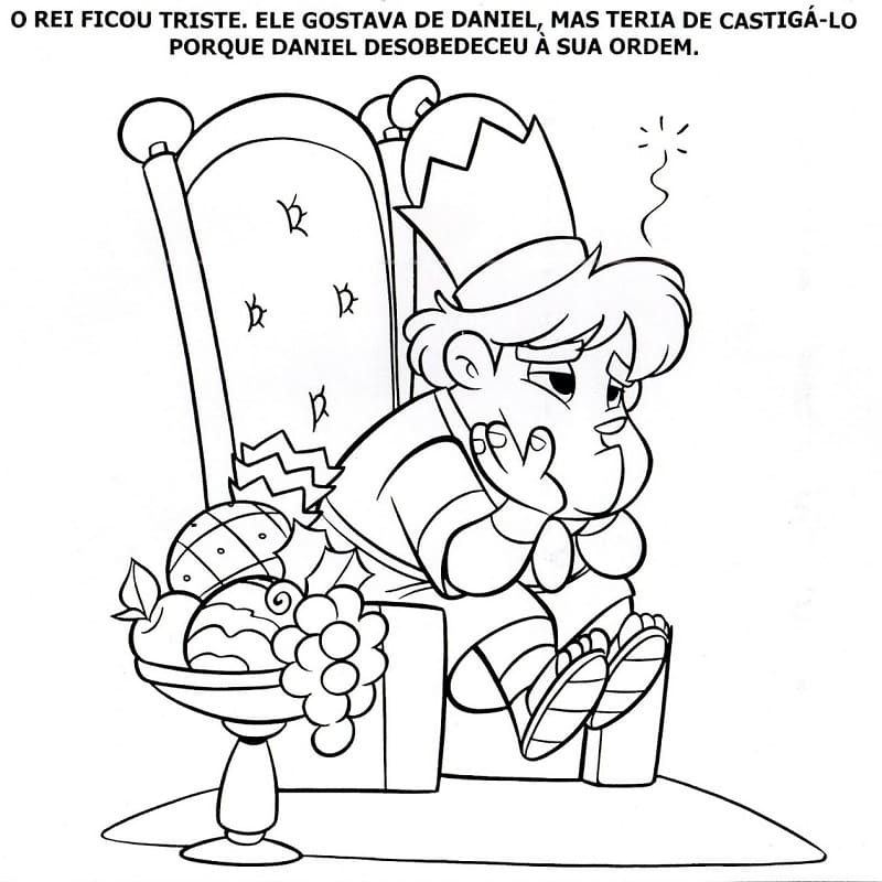 Desenho de Turminha Querubim Infantil para Colorir com Lápis de Cor