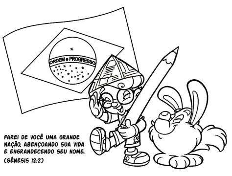 Desenho de Turminha Querubim para Colorir Imprimível