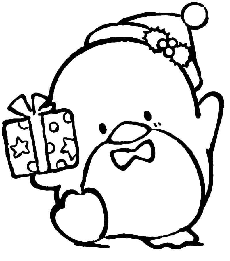 Desenho de Tuxedo Sam Sanrio para Colorir