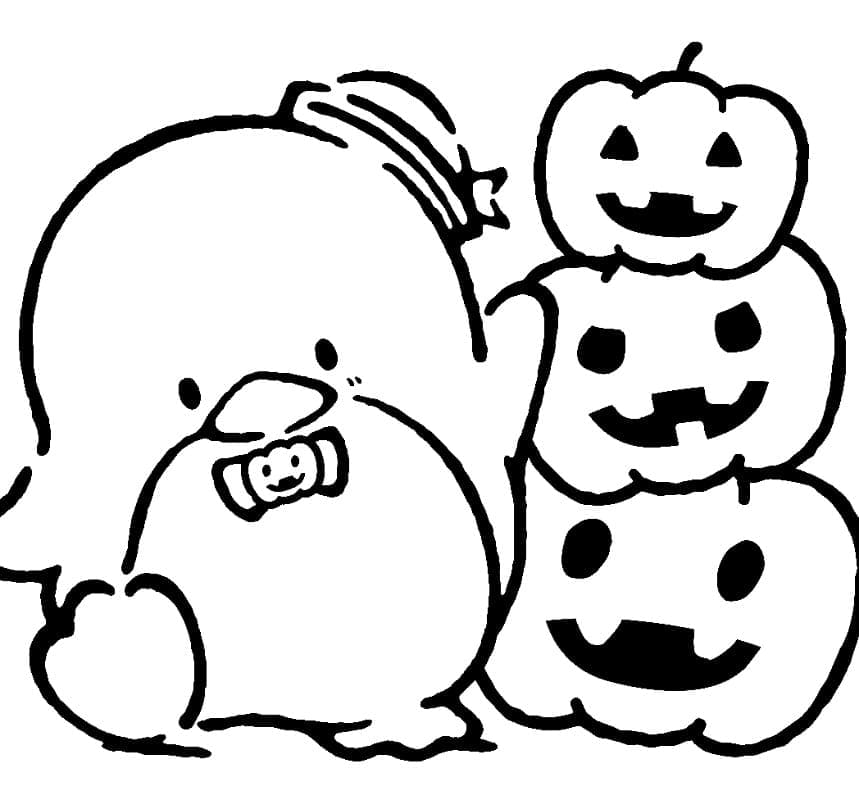 Desenhos de Tuxedo Sam para Colorir