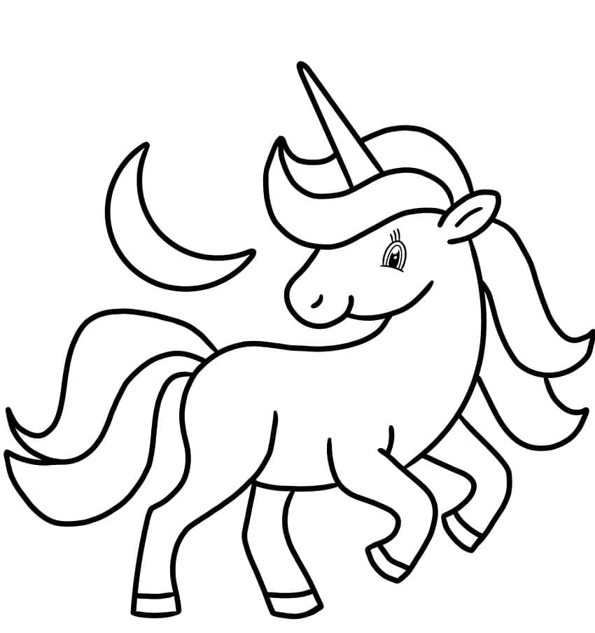 Colorir Unicórnio Fácil com Giz de Cera