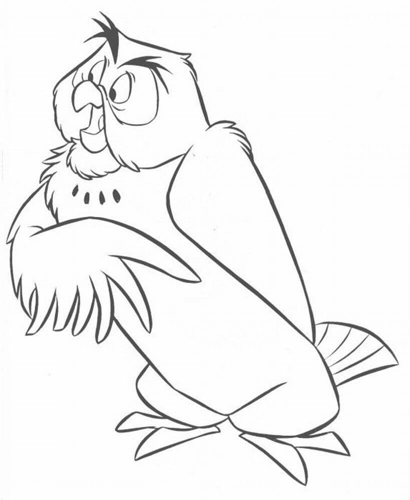 Desenho Owl para Colorir
