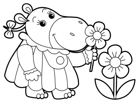 Desenho Imprimível de Vaca para Colorir fácil Pdf