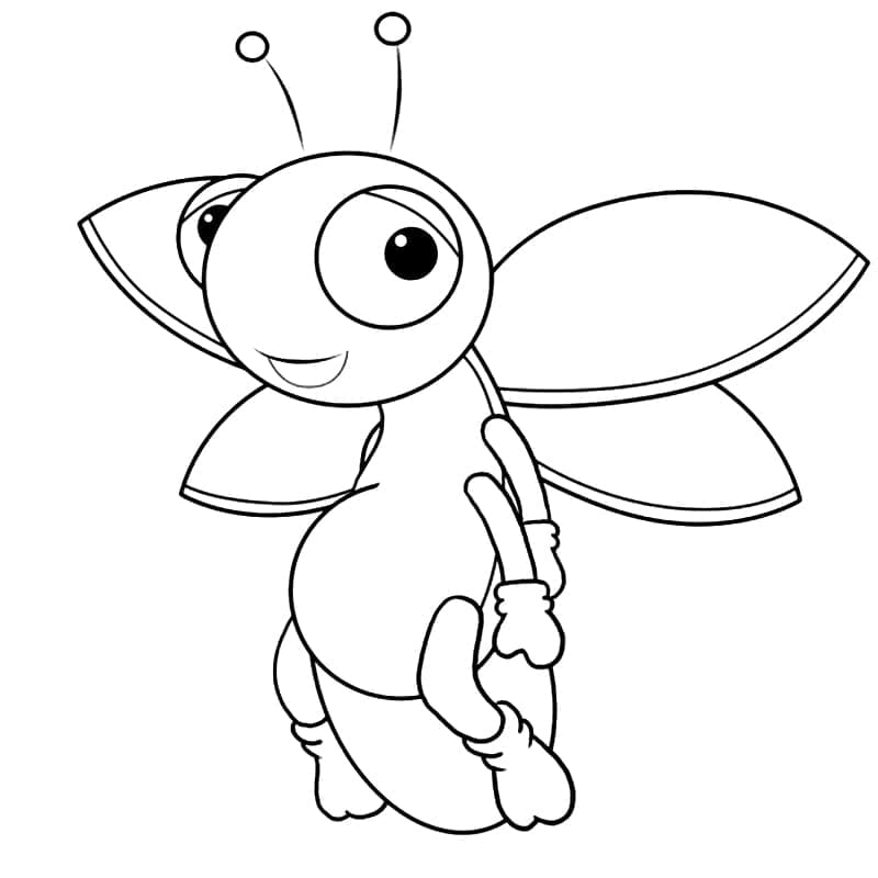 Desenhos de Vagalume para Colorir