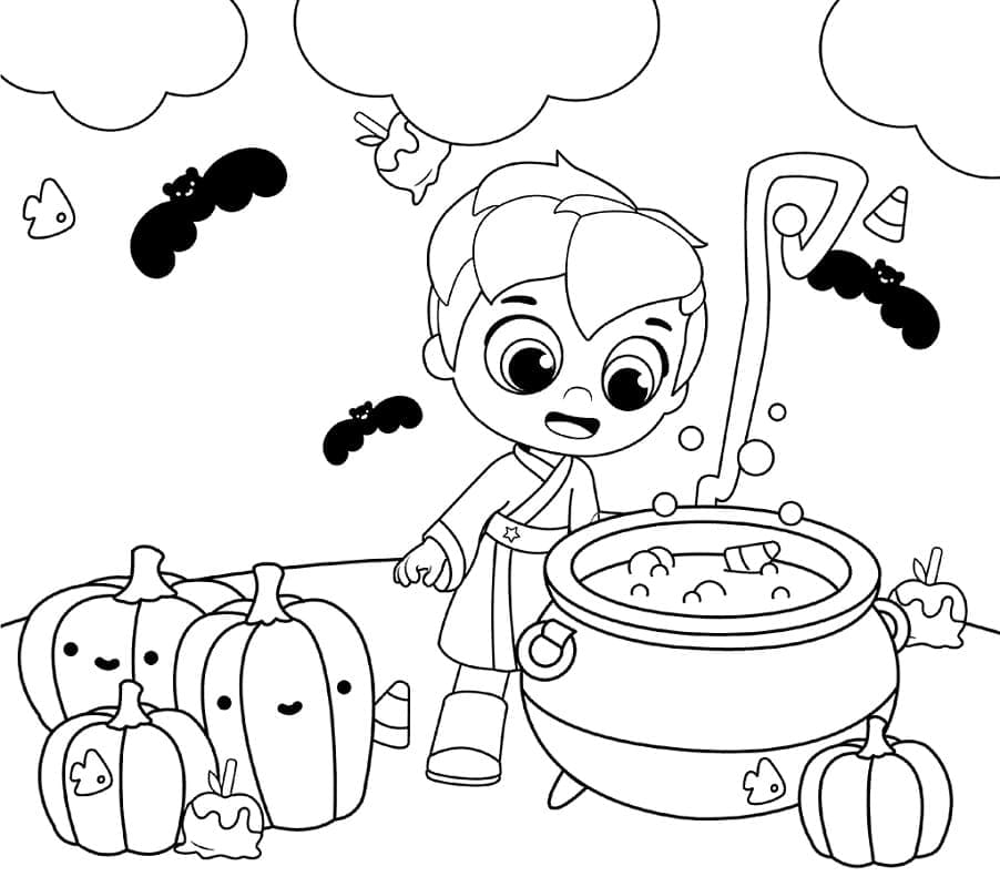 Desenho de Verá e o Reino do Arco Íris para Colorir e Imprimir