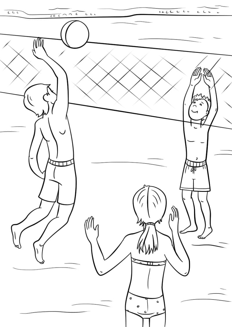 Desenho de Aproveite o Verão para Colorir