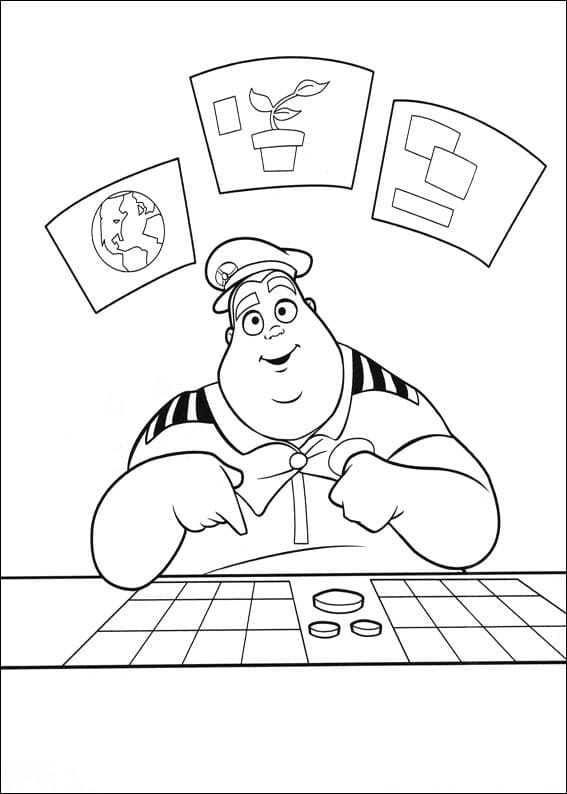 Desenho Comandante Mccrea para Colorir