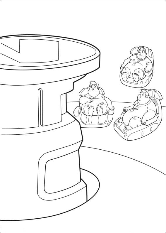 Desenho de Wall e para Imprimir Pdf Grátis