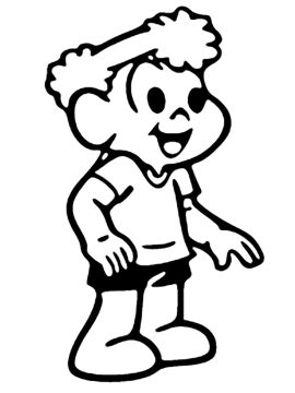 Desenho de Xaveco grátis para crianças para Colorir