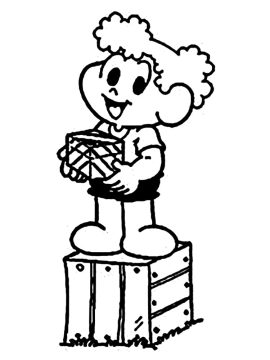 Desenho de Xaveco Turma da Mônica para Colorir