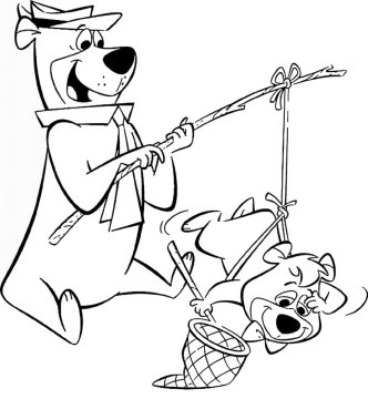 Desenho de Zé Colmeia para Imprimir Download