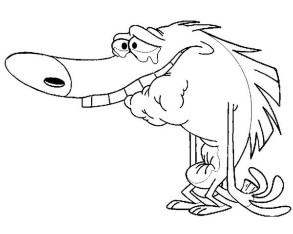 Desenho de Zig e Sharko para Imprimir Grátis Download